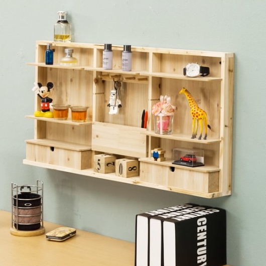 포메리트 삼나무 벽걸이 장식 선반 중 800_이미지