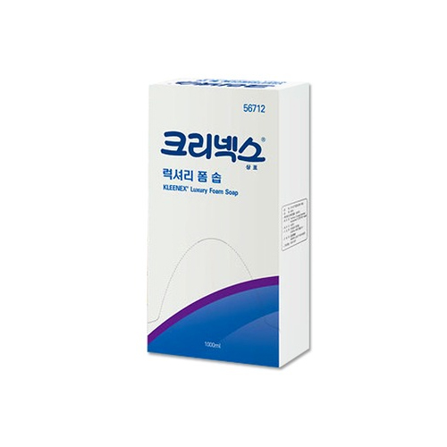 유한킴벌리 크리넥스 럭셔리 폼 솝 1000ml (6개)
