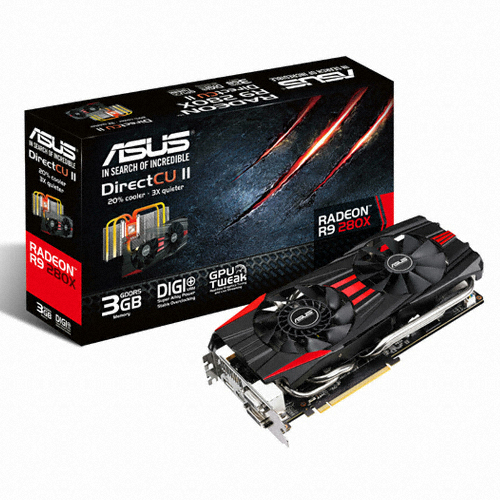 ASUS 라데온 R9 280X DC2 D5 3GB STCOM_이미지