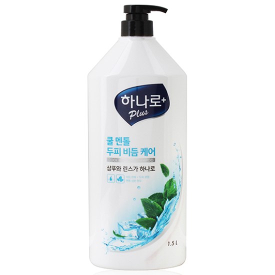 애경 하나로 플러스 쿨 멘톨 비듬 케어 샴푸 1.5L (1개)