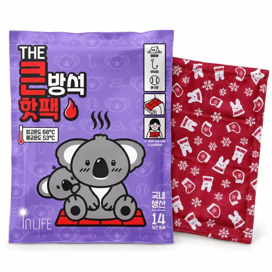 굿메이드 THE 큰방석 핫팩 560g (30개)_이미지
