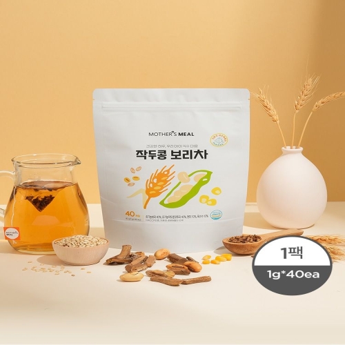 티타임 마더스밀 아기 작두콩 보리차 40g (1개)_이미지