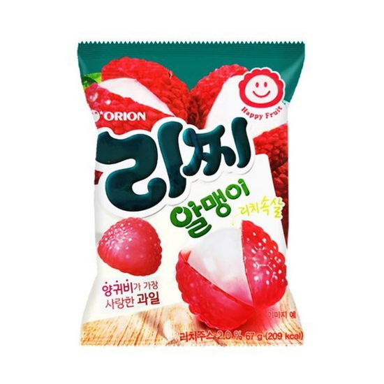 오리온 리찌알맹이 67g (1개)