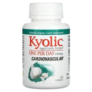 아이허브 Aged Garlic Extract 하루 한 정 심혈관계 지원 1000mg 60정 빠른직구