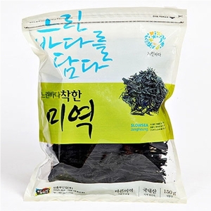푸드맛봄 장흥무산김 미역 150g 1봉 / 산을 사용하지 않은 착한김