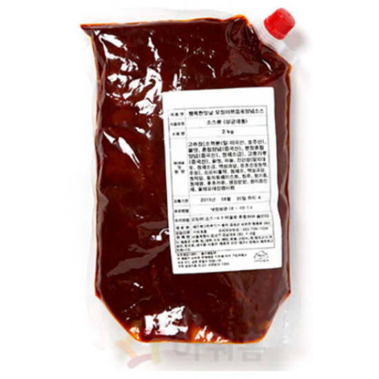 아워홈 오징어 볶음 양념 2kg