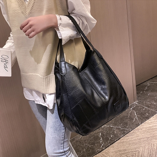 도나샵 여성용 헤라 숄더백 sc-41901 블랙 L 33 x 32 x 12 cm
