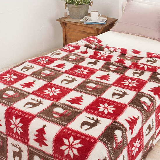 쉬즈홈 노엘 극세사 담요 (슈퍼싱글 SS)