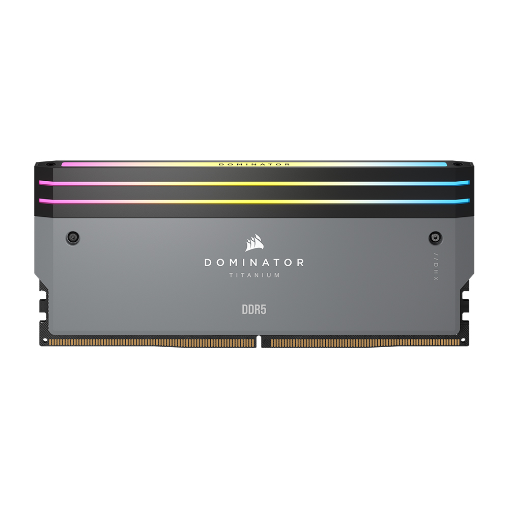 CORSAIR DDR5-6000 CL30 Dominator Titanium GRAY 패키지 (64GB(32Gx2))_이미지