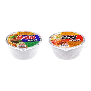 육개장사발면24개 + 김치사발면24개