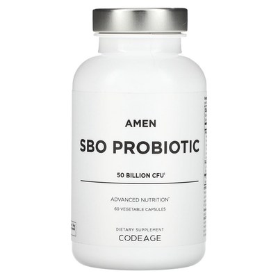 코드에이지 Amen SBO 프로바이오틱 500억 CFU 60캡슐 (5개)_이미지