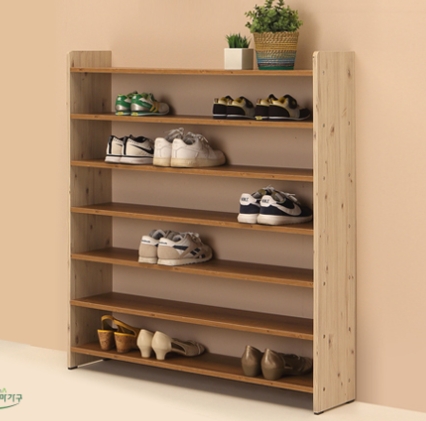 아라마가구 이키 7단 신발장 (103cm)_이미지