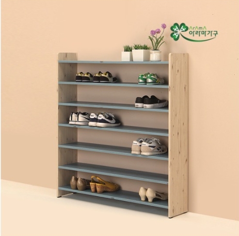 아라마가구 이키 7단 신발장 (103cm)_이미지