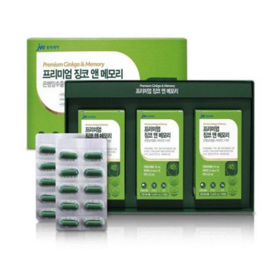 JW중외제약 프리미엄 징코 앤 메모리 30캡슐