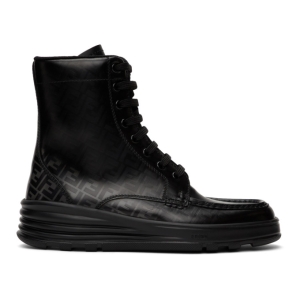  펜디 Black Forever Fendi LaceUp 부츠 상품이미지