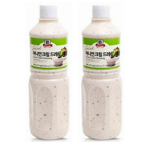 맥코믹 어니언 크림 드레싱 1kg (2개)_이미지