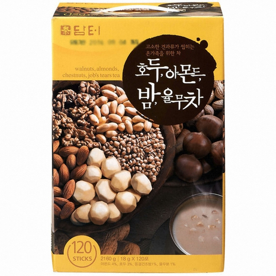 담터 호두 아몬드 밤 율무차 120개입 (1개)_이미지