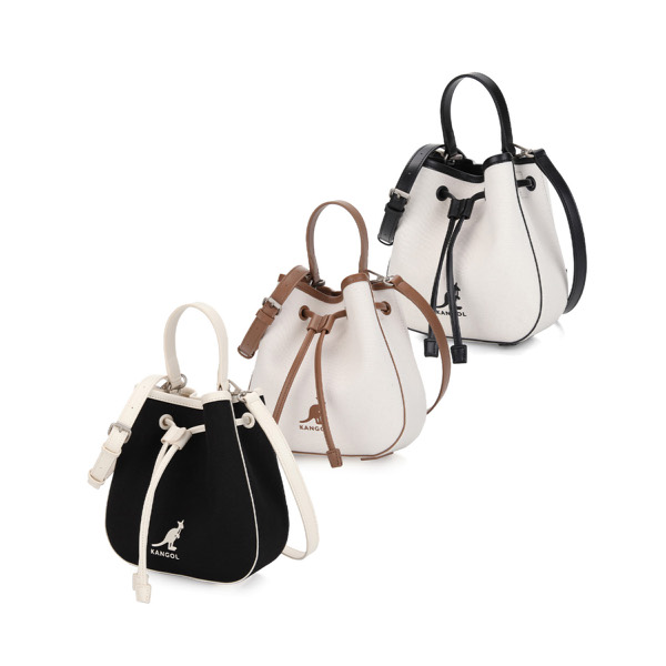 캉골 듀오 캔버스 버킷백 Ⅱ 3912