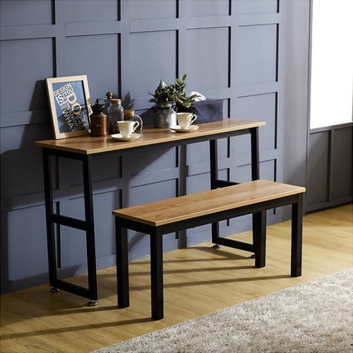 동화속나무 1단 슬림 책상+의자 2인용 세트