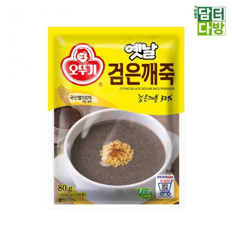 오뚜기 옛날 검은깨죽 80g (5개)_이미지