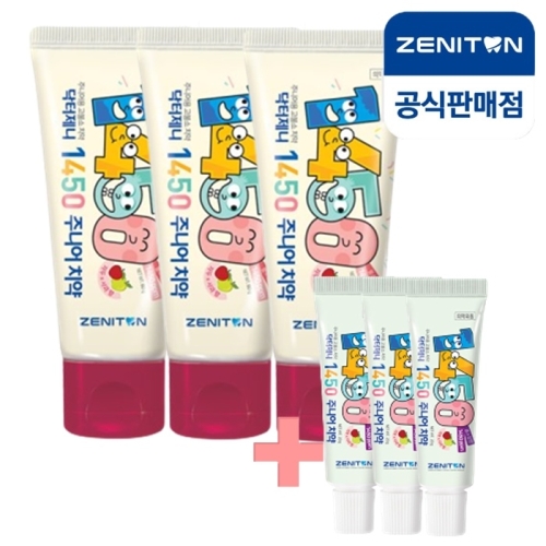 제니튼 닥터제니 1450 고불소 주니어 치약 사과자두향 60g이미지입니다. 누르면 해당 게시물로 새창이동합니다.