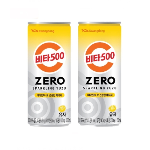 광동제약 비타500 제로 스파클링 유자 250ml (96개)_이미지