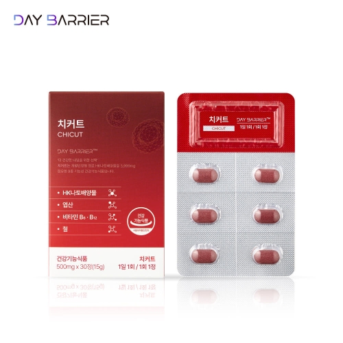 데이배리어 치커트 500mg 30정 (1개)
