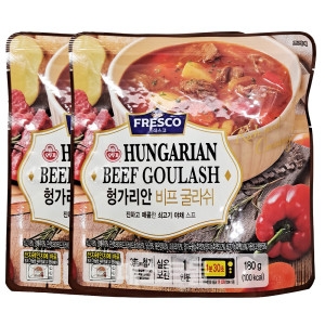오뚜기 프레스코 헝가리안비프굴라쉬 180g (2개)_이미지