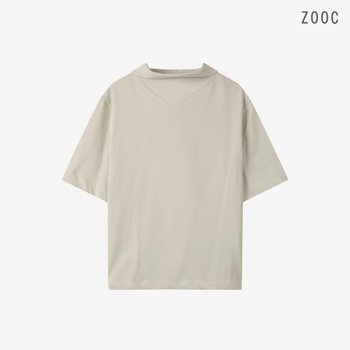 ZOOC 타이 저지 블라우스 BE_V263PSM902