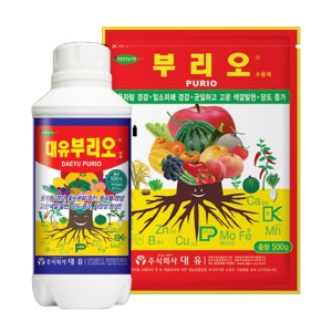대유 부리오 수용제 액제 인산가리 비료 웃자람 경감 당도증가_이미지