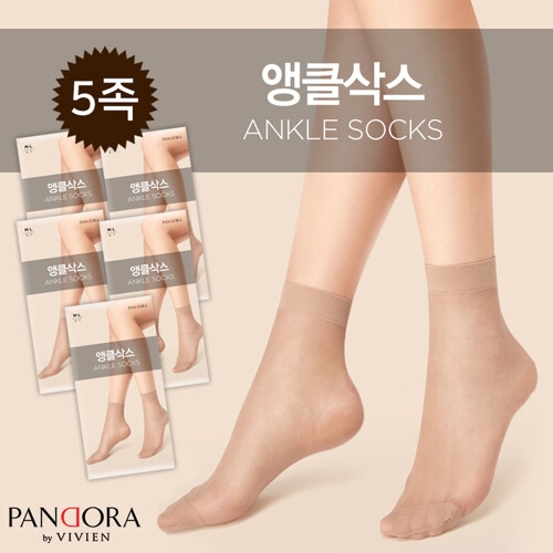 남영비비안 판도라 판도라by비비안 발목스타킹 앵클삭스 5족 psk3830