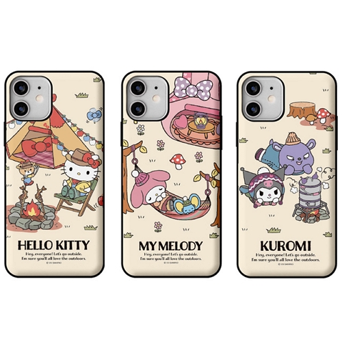 HK엔터프라이즈 갤럭시노트10 산리오 캠프 도어범퍼 케이스