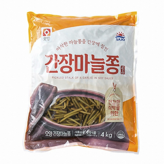 사조대림 오양 간장마늘쫑 4kg (1개)_이미지