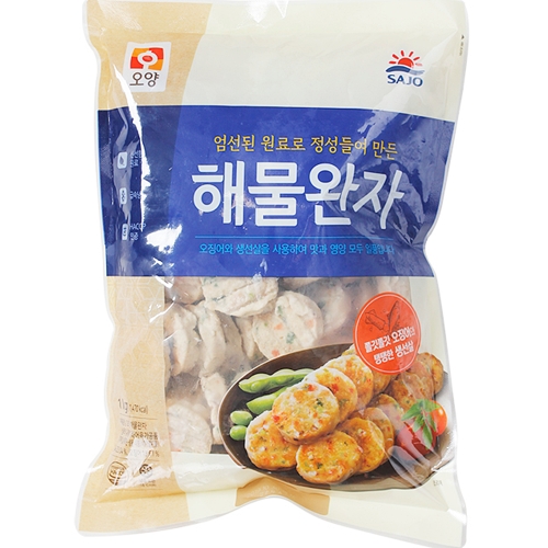 사조오양 해물완자 1kg (10개)_이미지