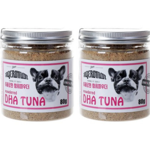 [불명] 굿독 수제로만 프리미엄 참치파우더 미분 80g (2개)_이미지