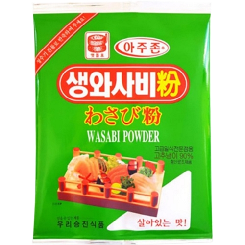  우리승진식품 맷돌표 아주존 생와사비분 200g [40개]