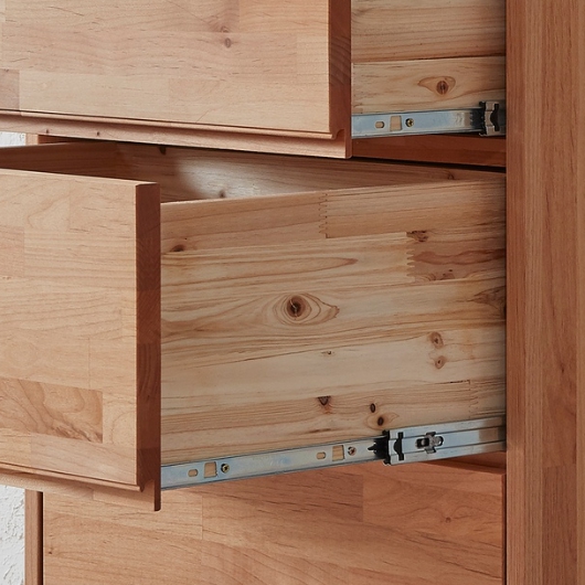 로쏘 레티움 엘다 원목 5단 서랍장 900_이미지