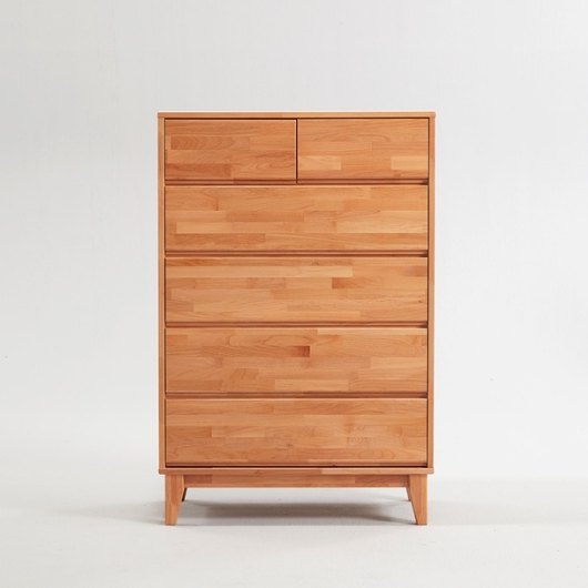 로쏘 레티움 엘다 원목 5단 서랍장 900_이미지