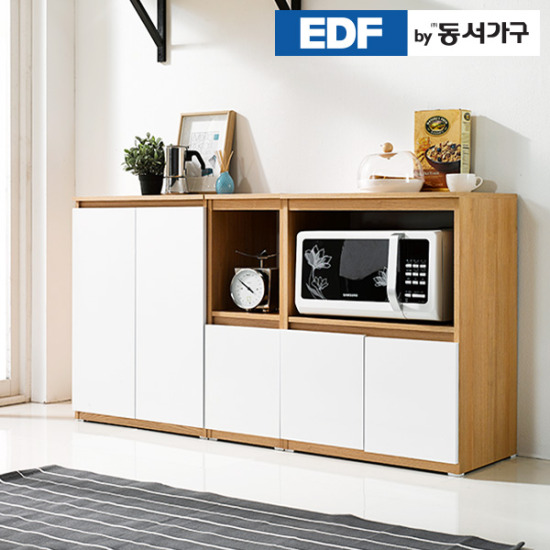 동서가구 화이트오크 주방수납장 풀세트 1500이미지입니다. 누르면 해당 게시물로 새창이동합니다.