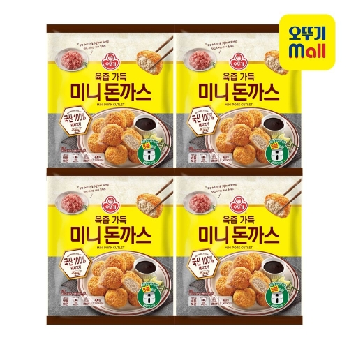 오뚜기 육즙가득 미니 돈까스 400g (4개)_이미지