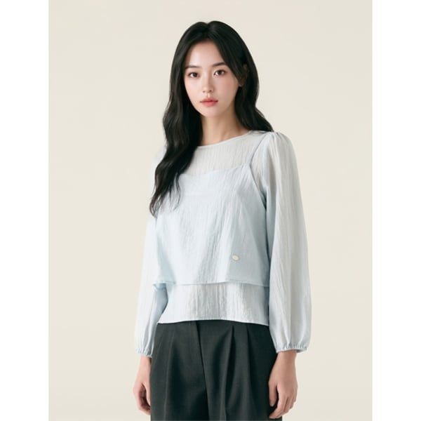 로엠 뷔스티에 매칭 블라우스RMBLG12R11 126587_이미지