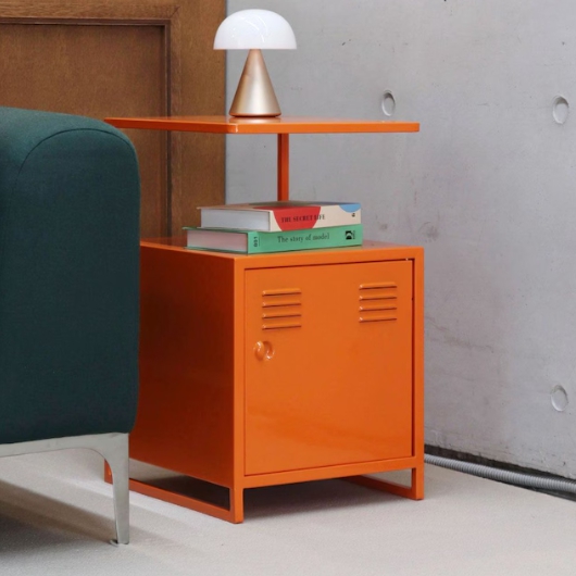 누마 로스코 철제 사물함 협탁