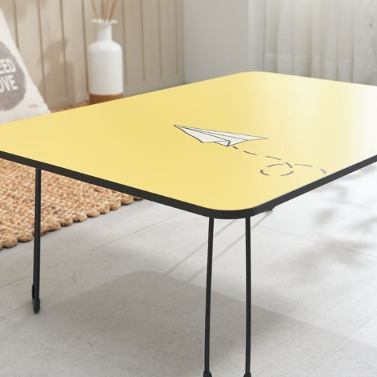 가온 종이비행기 미드센츄리 LPM 접이식 테이블 (72x48cm)_이미지