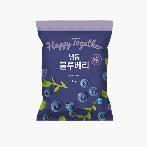 자연원 생활앤 냉동 블루베리 1kg (1개)_이미지