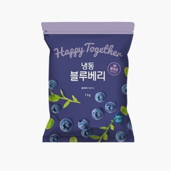 생활앤 <b>냉동</b> <b>블루베리</b> 미국산 1kg