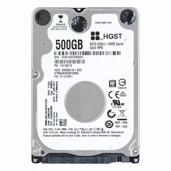 HGST Travelstar Z5K500.B 5400/16M/노트북용