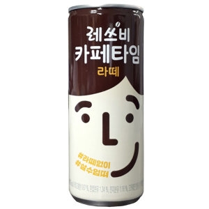 롯데칠성음료 레쓰비 카페타임 라떼 240mlx30캔x2박스_이미지