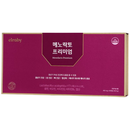 휴온스 엘루비 메노락토 프리미엄 450mg 90캡슐 (1개)_이미지