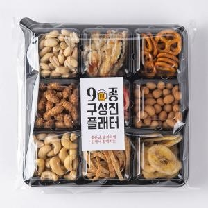  9성진 맥주플래터 마른안주세트 A 242g [1개]