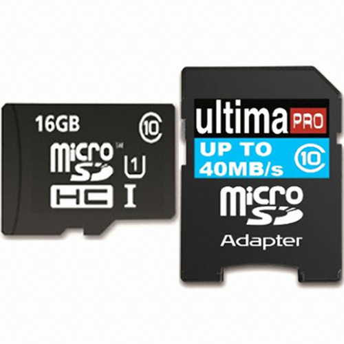 Memzi micro SDHC CLASS10 UHS-I Ultima Pro 40MB/s (해외구매, 16GB)